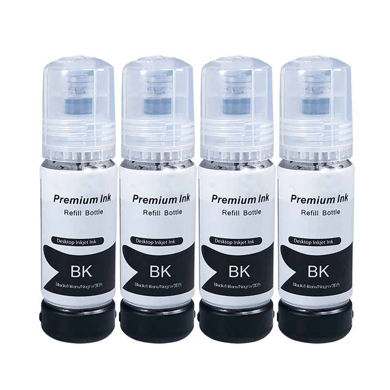 L3250 Refill Dye Ink 103 544 For Epson EcoTank I3150 3250 ET-2710 2711 2712 2714 2715 2720 2726 Inkjet Printer