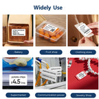 Portable Niimbot B1 Wireless Label Maker Adhesive Sticker Printer Labeling Machine DIY 20-50mm Labels for Office Home