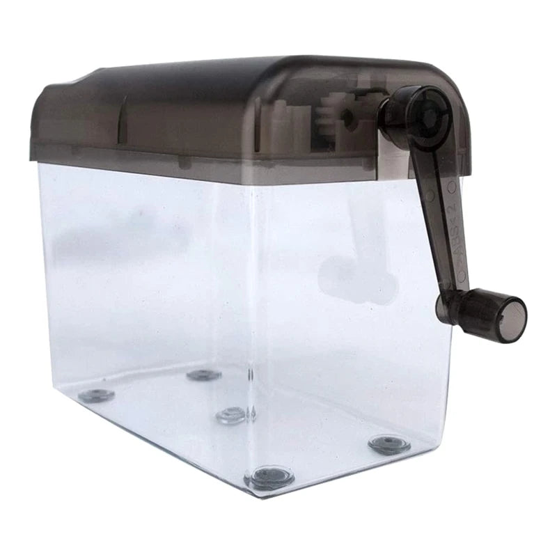 Mini Manual Shredder Portable A6 Hand Paper Cutting Shredder Strip-cut Machine Office Teaching Supplies Durable Cutter