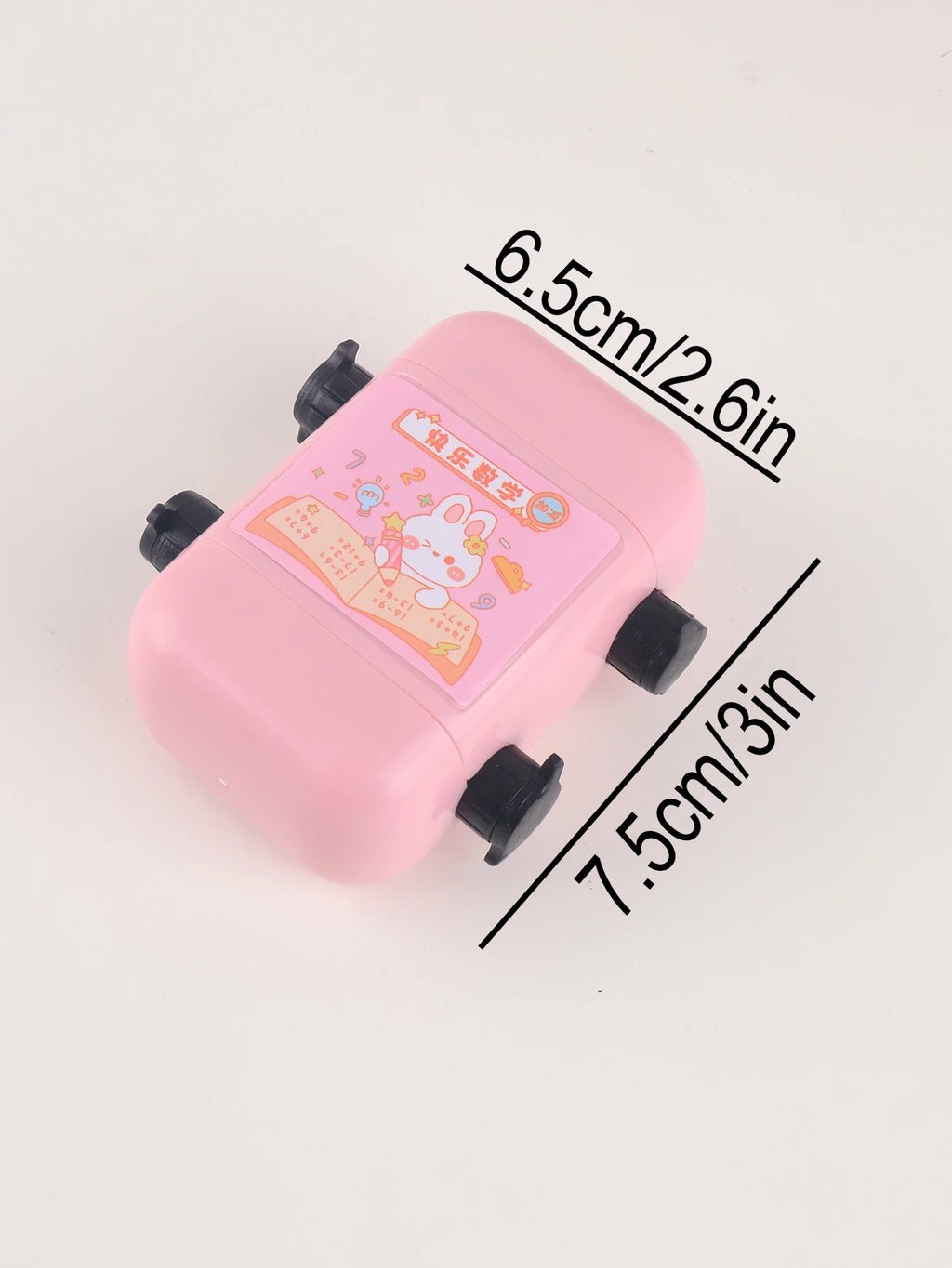 1 Two-in-one Double Roller Random Multiplication Stamp, Student Practice Math Calculation Question Builder Roller Stamp