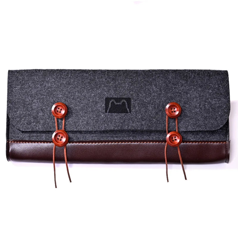 PU Felt Keyboard Carrying Case Bag