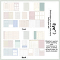 A7M5 Two Size 20Sheets Loose Leaf Inner Page Notebook Refill Spiral Weekly Monthly To Do Inside Paper Stationery