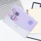 Sturdy Plastic Accordion File Folder Organizer Large Capacity Portable Document Folder for Files Papers Bills Receipts Coupons