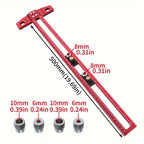 1pc T Type Woodworking Scriber Ruler 90 Degree Line Gauge Scriber T-Square Ruler For Assembling Wooden Boxe Cabinets Photo Frame