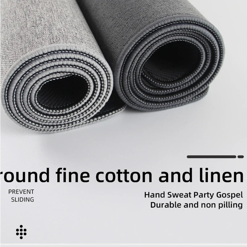 Cotton and Linen Rubber XXL Mouse Pad Gaming MousePad Large Desk Mat Gaming PC Desk Mat Keyboard Pad Computer Desk Pad