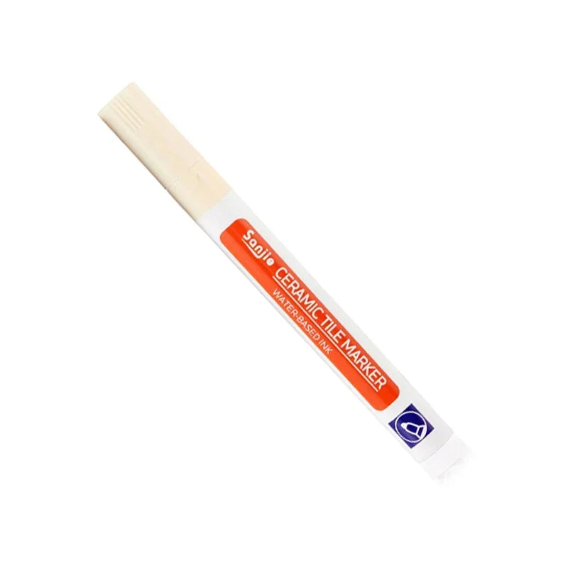White Waterproof Tile Marker Grout Pen Wall Seam Pen 10Color Optional,for Tiles Floor Bathroom Decontamination Seam Repair