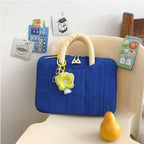 Lightweight Puffy Laptop Sleeve 14/16 Inch Commuter Laptop Briefcase Notebook Sleeve Notebook Case Portable Handbag for Women