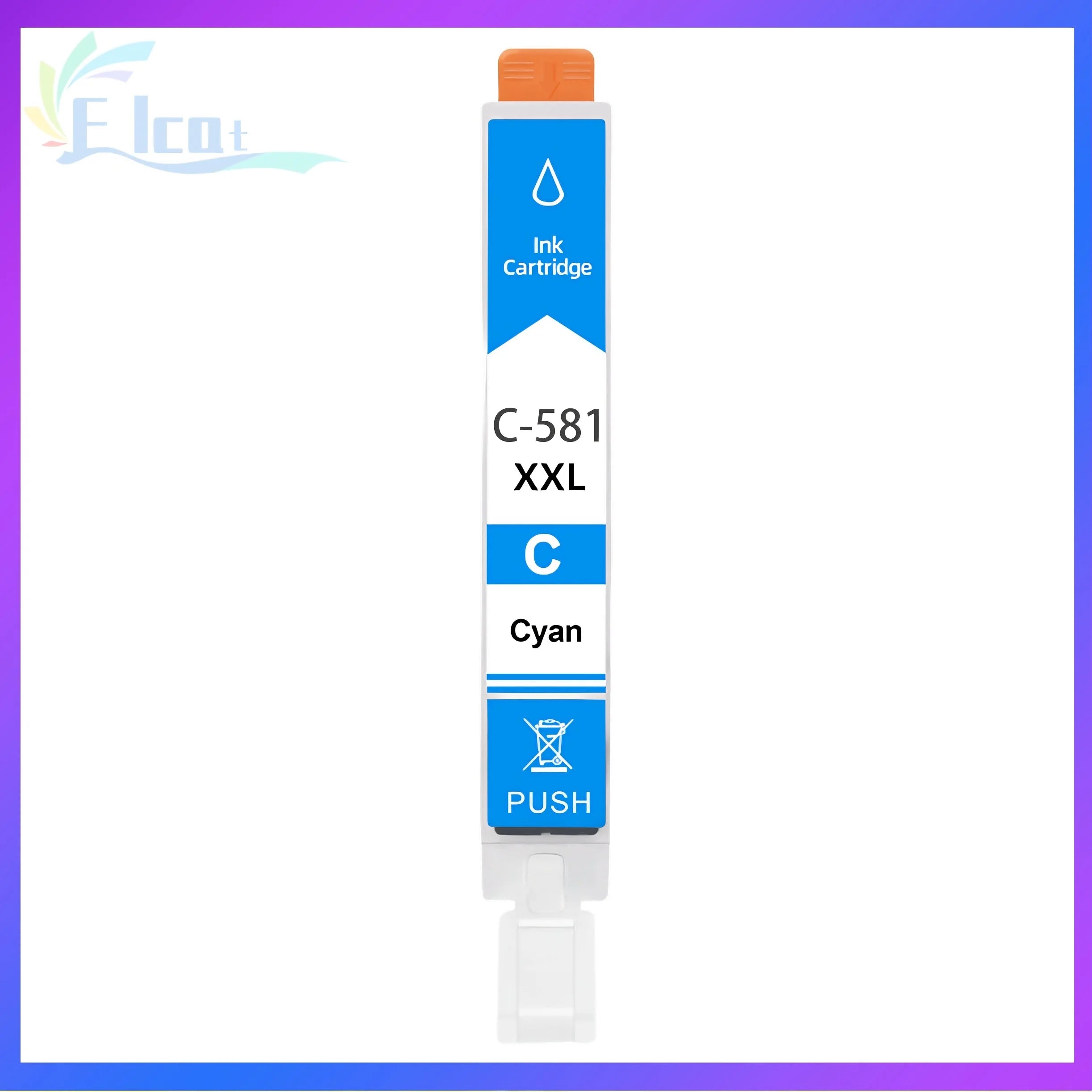 PGI-580 CLI-581 PGI580 CLI581 Ink Cartridge 580XXL 580XL For Canon PIXMA TS6150 TS6250 TS6350 TS705 TS8150 TS9150 TS8350 Printer