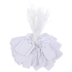 300Pcs label tie string strung ticket jewelry merchandise display price tags