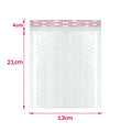 50Pcs Bubble Mailers White Poly Bubble Mailer Self Seal Padded Gift Bag Packaging Envelope Bags Book Shipping Package Bag