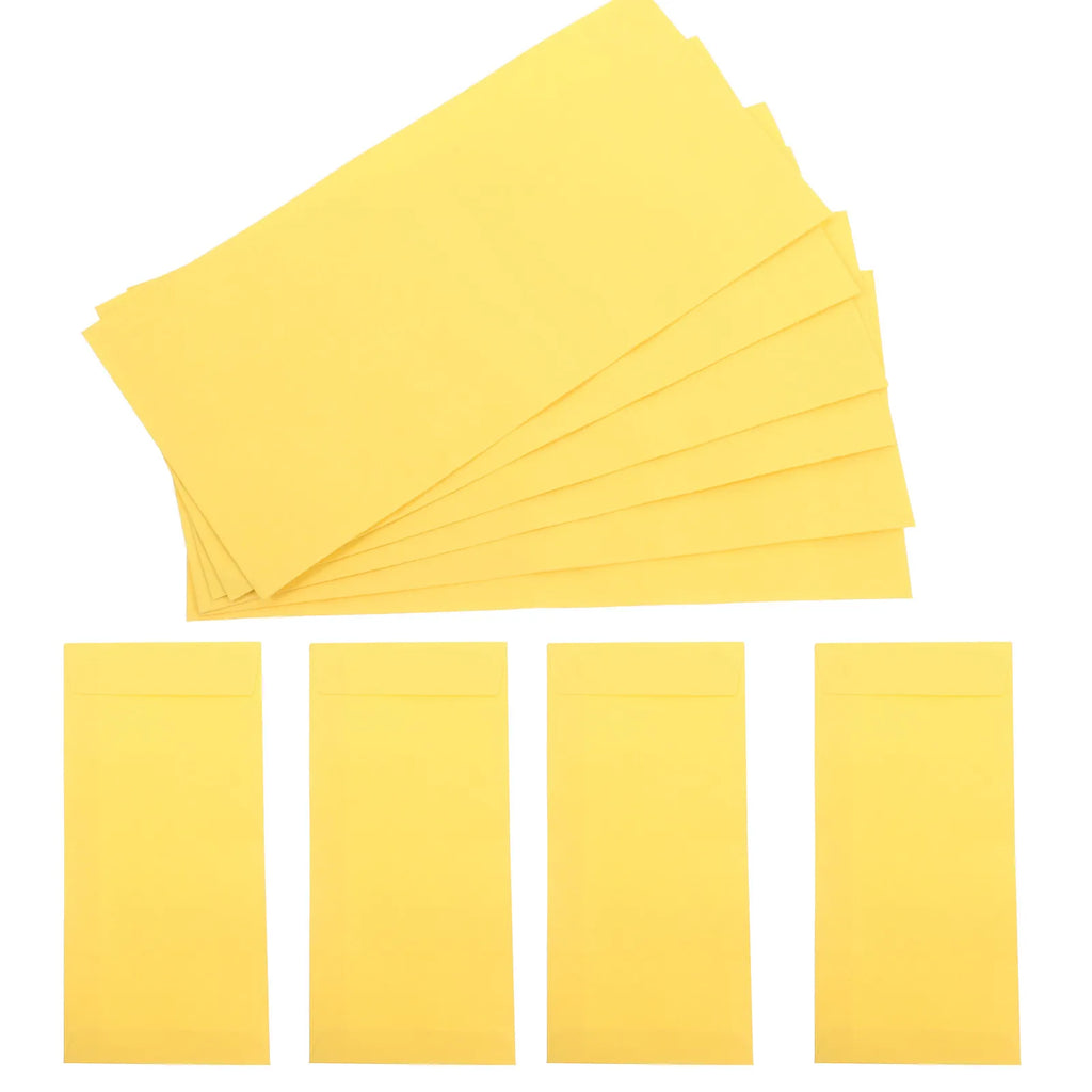60Pcs Paper Envelopes Business Security Self Seal Invitation Letter Covers Multifunctional Convenient Storage Coin Holder