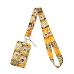 Cute Anime Lanyards For Key Neck Strap Lanyards ID Badge Holder Keychain Key Holder Hang Rope Keyrings Accessories Gifts