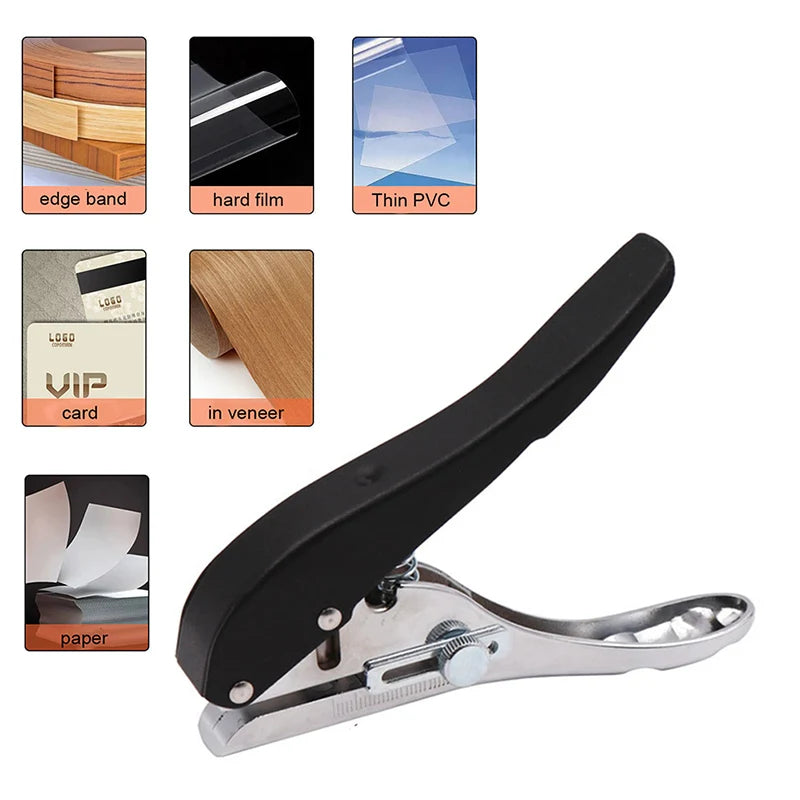 3mm/4mm/5mm/6mm/8mm/10mm Hole Punch Aperture Round Punch Pliers Credit Photo Paper Card Corner Round Puncher Plier Paper Cutter