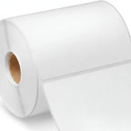 4x6 Inch Direct Thermal Shipping Labels Roll 400 Sheets 1 Inch Core 100x150mm Self-Adhesive Blank Barcode Waybill Stickers for L