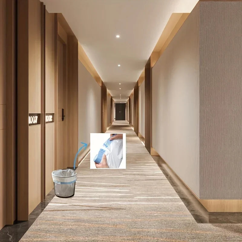1/3roll Trash Bags Suitable for 4 Gallon Trash Cans Plastic Bin Liners Specially Designed for Bathroom, Restroom, Bedroom Office