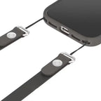 Adjustable Case Magnetic Phone Lanyard Anti-loss Durable Phone Crossbody Lanyard Woven Neck Strap for iPhone 17/Air/17 Pro Max