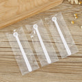 50Pcs 0.25ml Teaspoon Plastic Micro Tiny Little Measuring Spoons for Cosmetics Powders Glitter Seasoning Measurement Tools