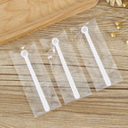 50Pcs 0.25ml Teaspoon Plastic Micro Tiny Little Measuring Spoons for Cosmetics Powders Glitter Seasoning Measurement Tools
