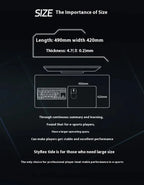 Scyrox SOSU Mousepad Exquisite Thin E-sports Gaming Mouse Pad Surface Foam Moisture-Resistant Controlled PC Accessories