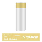 Drawstring Trash Bags Thickened Disposable Kitchen Garbage Can Liners with Handle for Home Office