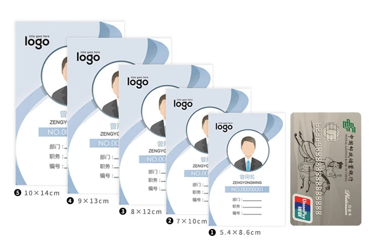 Customized business or  personal  card with multiple options and no minimum order quantity