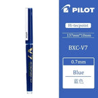 Japan Pilot V5/V7 Gel Pen Straight Liquid Replaceable Ink Cartridge 0.5/0.7mm for Writing School Stationery Office Accessories