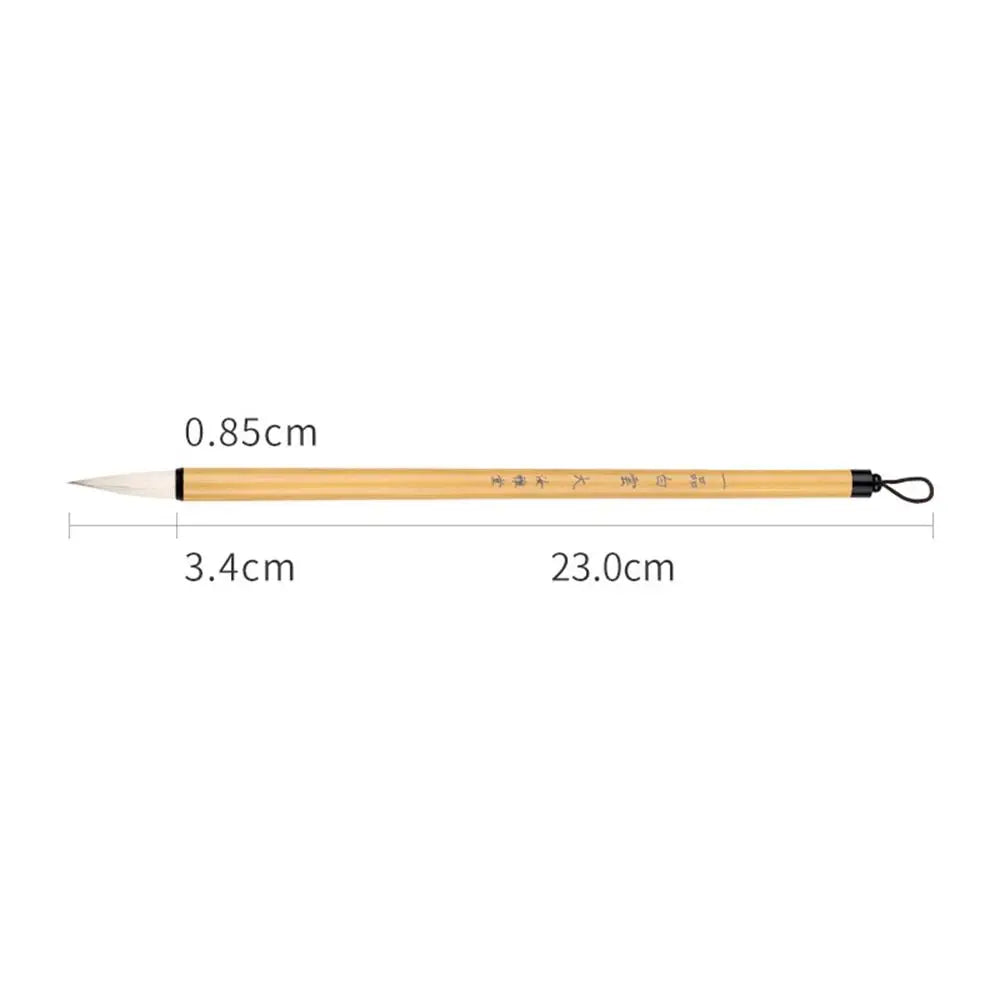 Traditional Chinese Calligraphy Brush Oil Painting Oil Watercolor Scriptures Writing Brush High-end Wolf hair Art Paint Brush