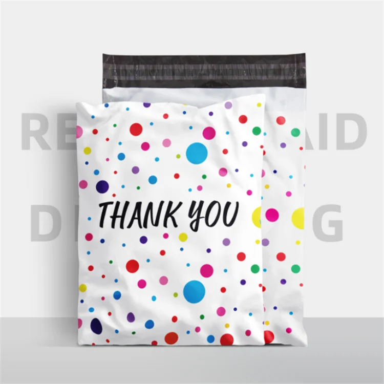 100PCS Poly Mailer Adhesive Envelope Printing Bag DIY Clothes T-shirt Pantihose Skirt Underwear Bra Shipping Packaging Pouches