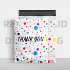 100PCS Poly Mailer Adhesive Envelope Courier Print Bag DIY Lady Panties Dress T-shirt Wedding Xmas Gift Box Packaging Pouches