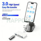 New 5 In 1 SD Card Reader USB HUB for iPhone 12 13 14 15 16 17 Huawei USB 3.0 Type C to SD TF Card Memory Reader OTG Adapter