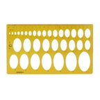 62KA Drafting Stencils Measuring Tools Geometric Rulers Plastic School Office Supply，School supplies set，xros