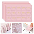 6 Sheets Pink Bible Tabs for Women Men Large Print Stickers Bible Index Tabs Laminated Bible Tabs Easy to Read and Apply