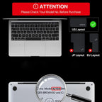 Screen Protector Laptop Case For MacBook Air 13.6 M5 M4 Chip A3449 A3240 A2681 A3113 M3 Pro 13 A2338 Air 13 A2337 Keyboard Cover