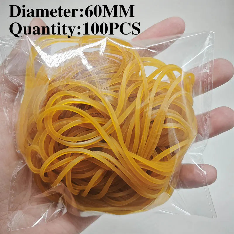 High Elasticity Rubber Bands 15-60mm Multi Size 100-500pcs Office School Home DIY Supplies