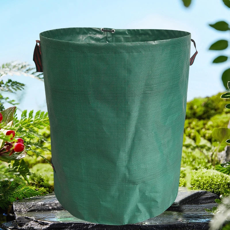 500L Garden Waste Bag Reusable Leaf Bag Yard Waste Bag Lawn Yard Bag for Loading Garden Leaves Trash storage bag