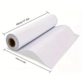 White Drawing Paper Roll 10m Art Paper Roll 44CM X 10M Painting Sketching Paper for Easel Paper, Bulletin Board Paper Gift  Wrap