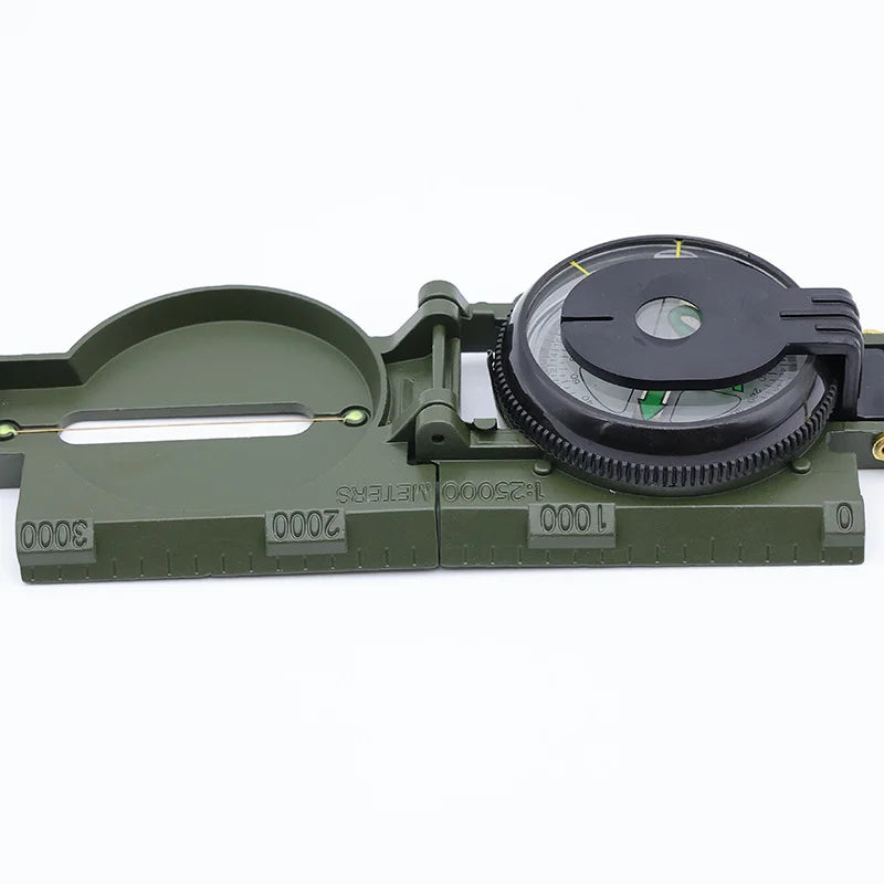 Professional Metal Compass High Precision Waterproof for Outdoor Sports Hiking Mountaineering Military Army Gadget