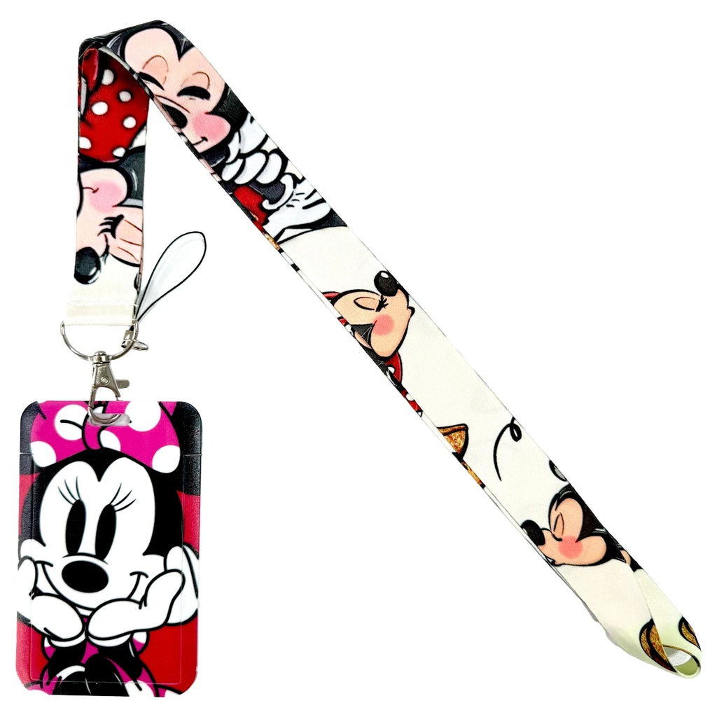Anime Strap Lanyard for Keys Keychain Badge Holder ID Credit Card Pass Hang Rope Lariat Mobile Phone Charm Accessories
