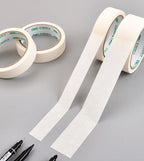 Masking Tape White Color  Sealing Self Adhesive Tape Car Painting Shelter Decoration Paper Tape Waterproof 20m / roll