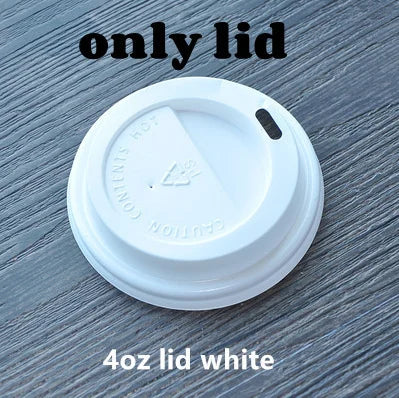 100pcs/pack 4oz 100ml Disposable Paper Cup Espresso Cup  Coffee Cup High Quality Double layer Paper Cup