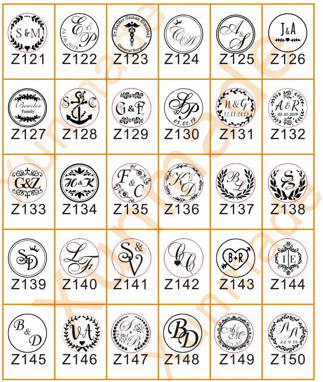 Customize Embossing Stamp Wedding Monogram Embosser Stamp,Personalized 2 initials Embosser Stamp,Wedding gift,hand held embosser