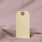 100 pcs Price Labels Manila Wire Tags Shipping Blank Packaging Tags File Folder Labels Manila Tags With Eyelets Filing Products