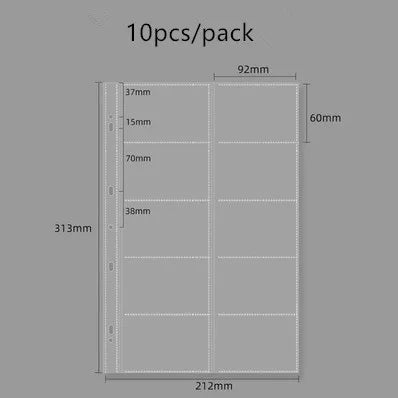MINKYS Kawaii 5/6/9 Spaces 3 inch Kpop Photo Card Binder Large Capacity Idol Photocard Album Photocards Binder Collect Book