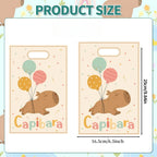 Birthday Decoration Capybara Birthday Invitation Card Cup Tablecloth Plate Napkin Poster Baby Shower Birthday Girl Party Favors