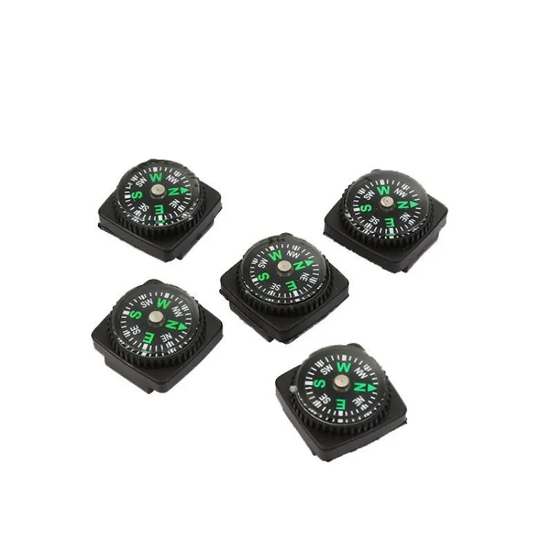 Small Outdoor Compass Camping Mountaineering Outdoor Orienteering Cross-country Compass Can Wear Width Less Than 21mm Strap