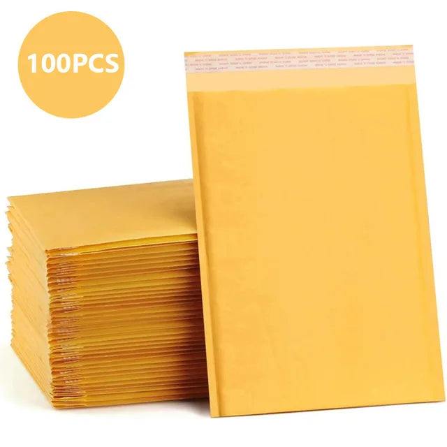Bubble 100 Pcs Envelopes for Shipping Bags Padded Envelopes for Packaging Seal Mailing Gift Padding Purple and Pink Green
