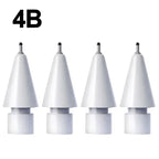 4-1Pcs Replacement Pencil Tips for Apple Pencil 1 2 3 Pro/USB-C Silicone Protective Cap Touch Screen Stylus Pen Nibs for IPencil