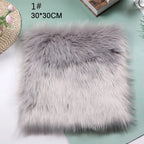 Pink Nail Art Soft Fur Foldable Hand Rest Pad Nail Art Photo Background Manicure Practice Cushion Mat Nail Equipment Tool