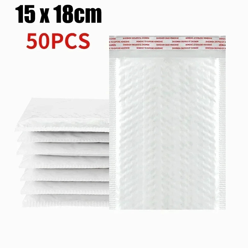 11/15/23cm White Bubble Envelopes Thicken Waterproof & Shockproof Bubble Mailers Shipping Envelope Bags Self Seal Packing Bag
