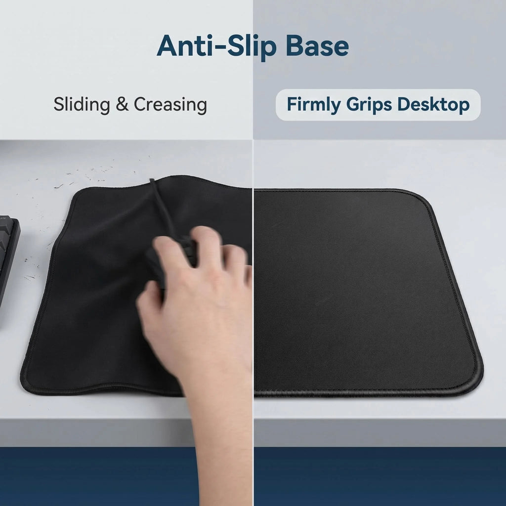 XXL Extended Desk Mat Gaming Mouse Pad Large Waterproof Stitched Edge Non-Slip Rubber Base for Office Home Laptop PC Use